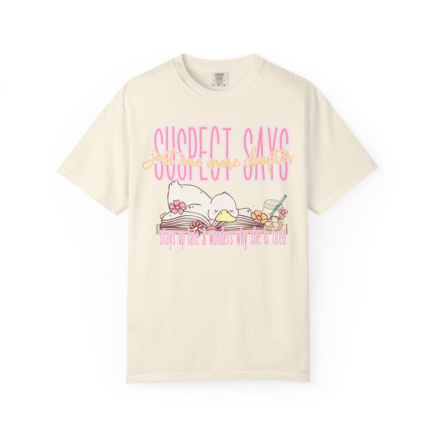 Suspect Says Relaxed Graphic T-Shirt — Cute Vintage Silly Goose Tee