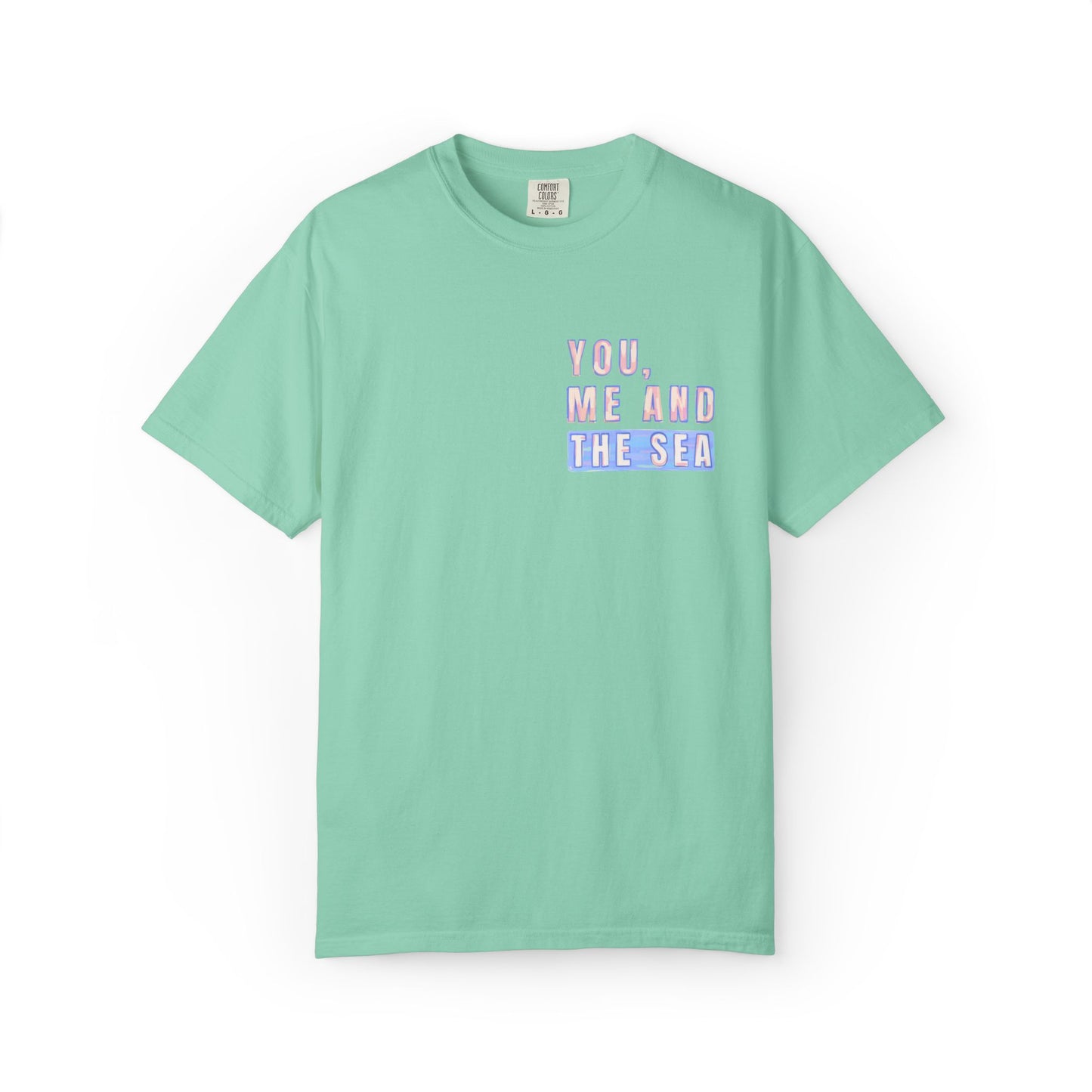 Beach Shirt, You Me and the Sea Shirt, Comfort Colors, Ocean Shirt, Coastal Tee, Summer Vacation Shirt, Beach Couples, Beach Lover Gift