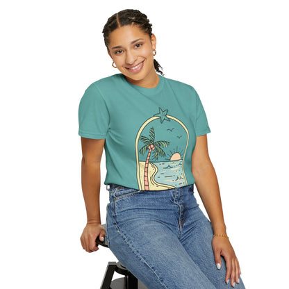 Salty Little Beach Sunset T-Shirt