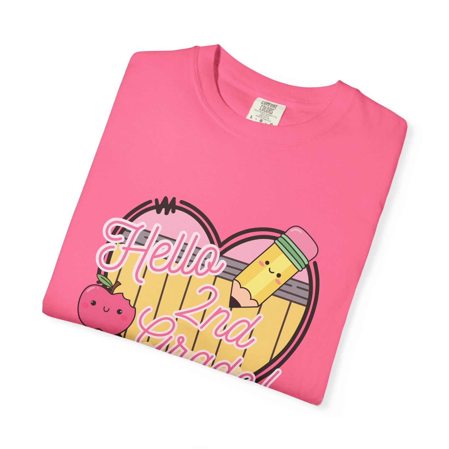 Hello 2nd Grade T-Shirt — Cute Back-to-School Teacher Tee