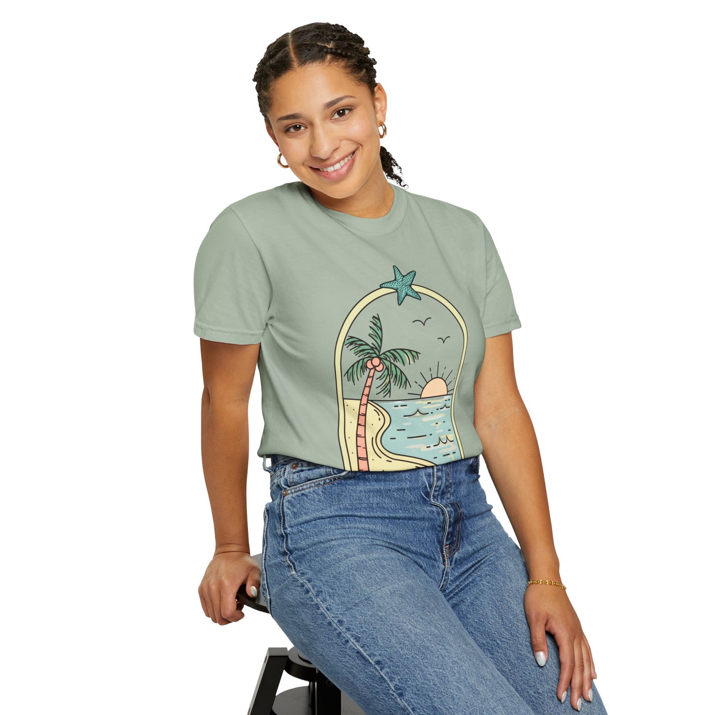 Salty Little Beach Sunset T-Shirt