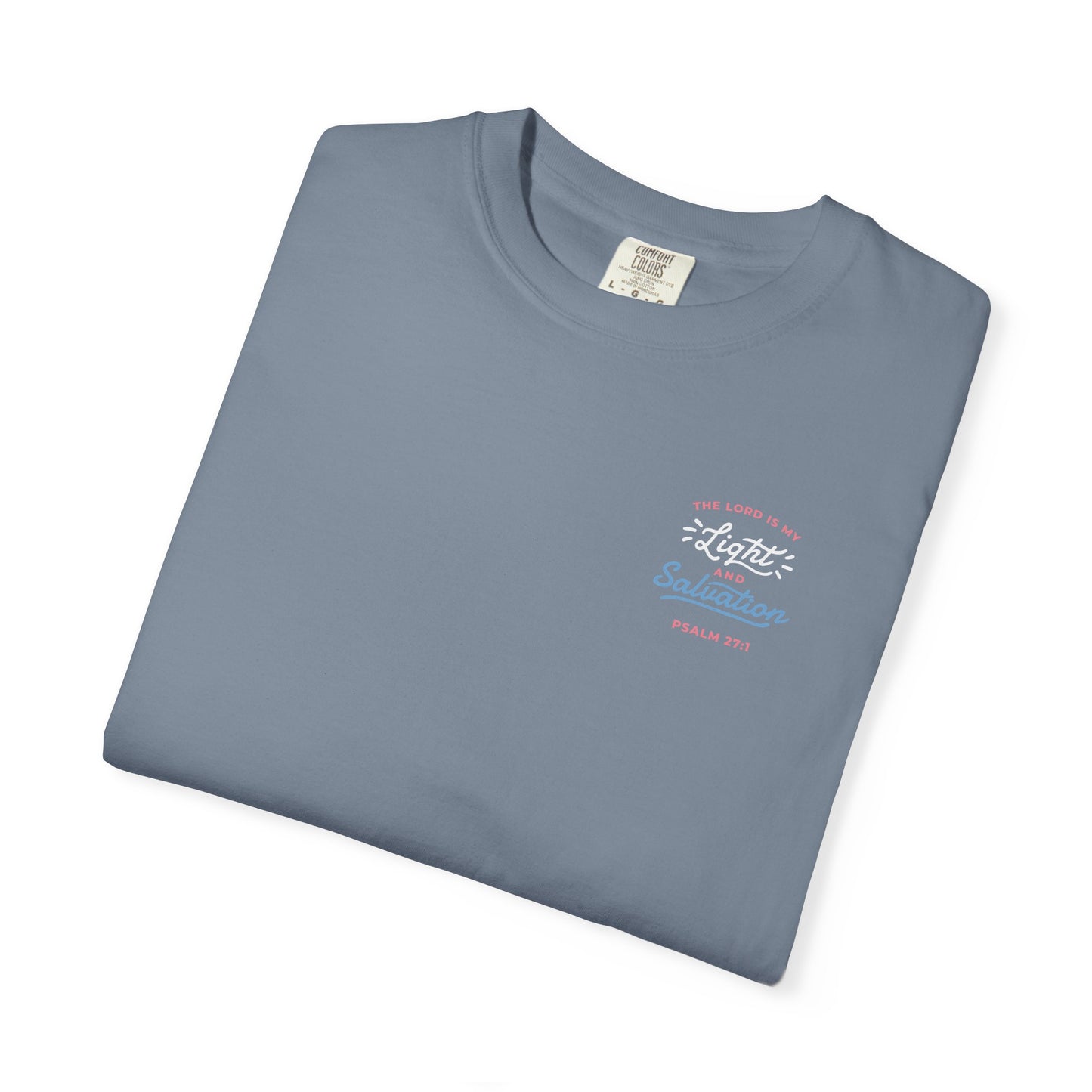 Surf Vibes Graphic T-Shirt — 'Waves, Free' Tricolor Chest & Back Design