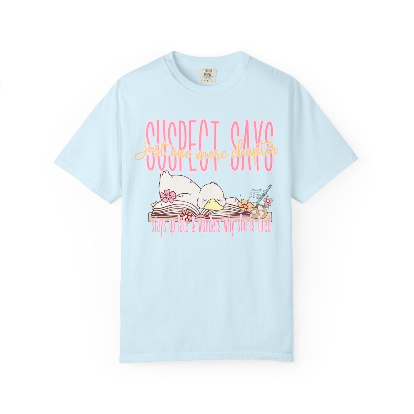 Suspect Says Relaxed Graphic T-Shirt — Cute Vintage Silly Goose Tee
