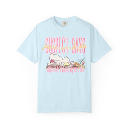 Suspect Says Relaxed Graphic T-Shirt — Cute Vintage Silly Goose Tee