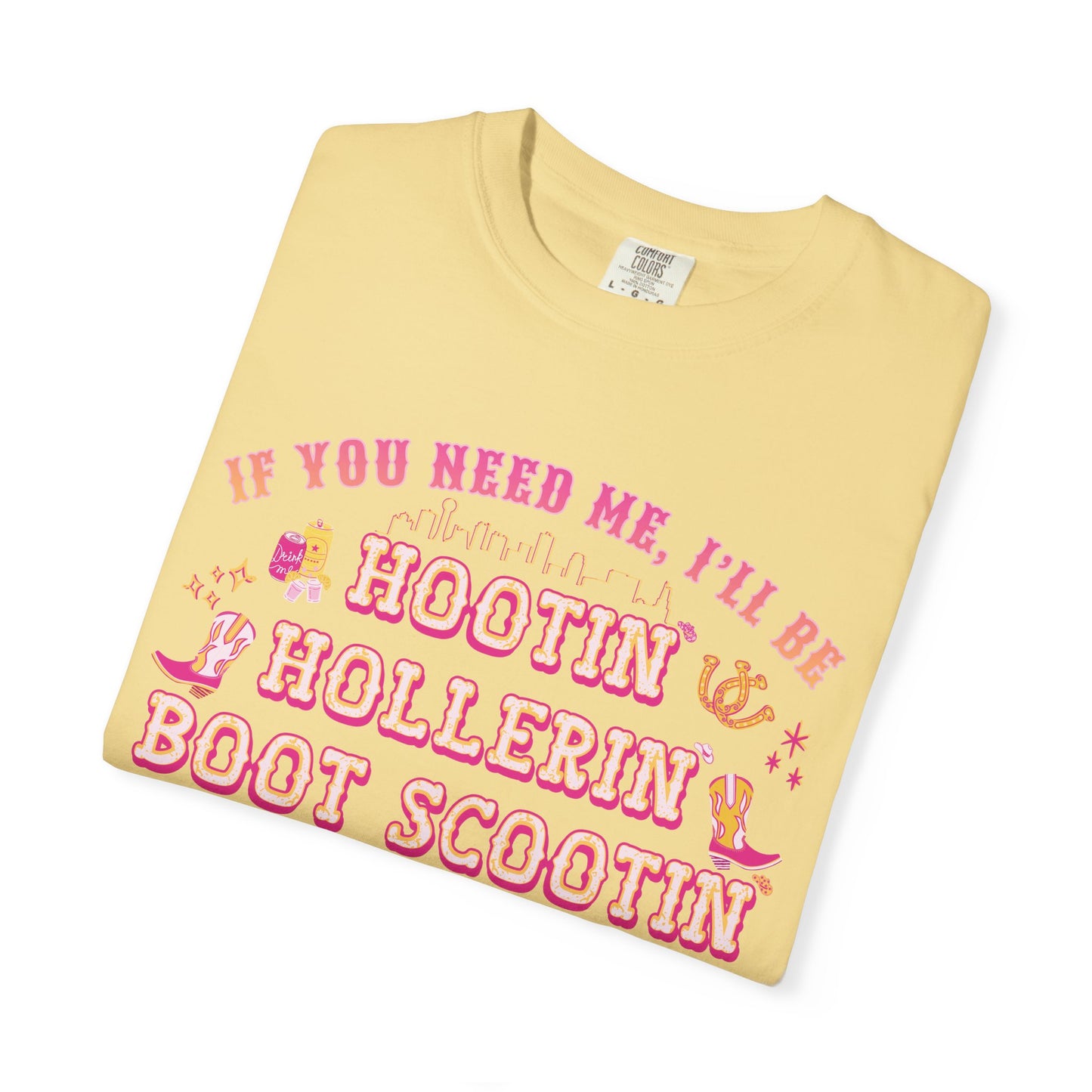 Nashville Skyline - Hootin' Hollerin' Boot Scootin' T-Shirt