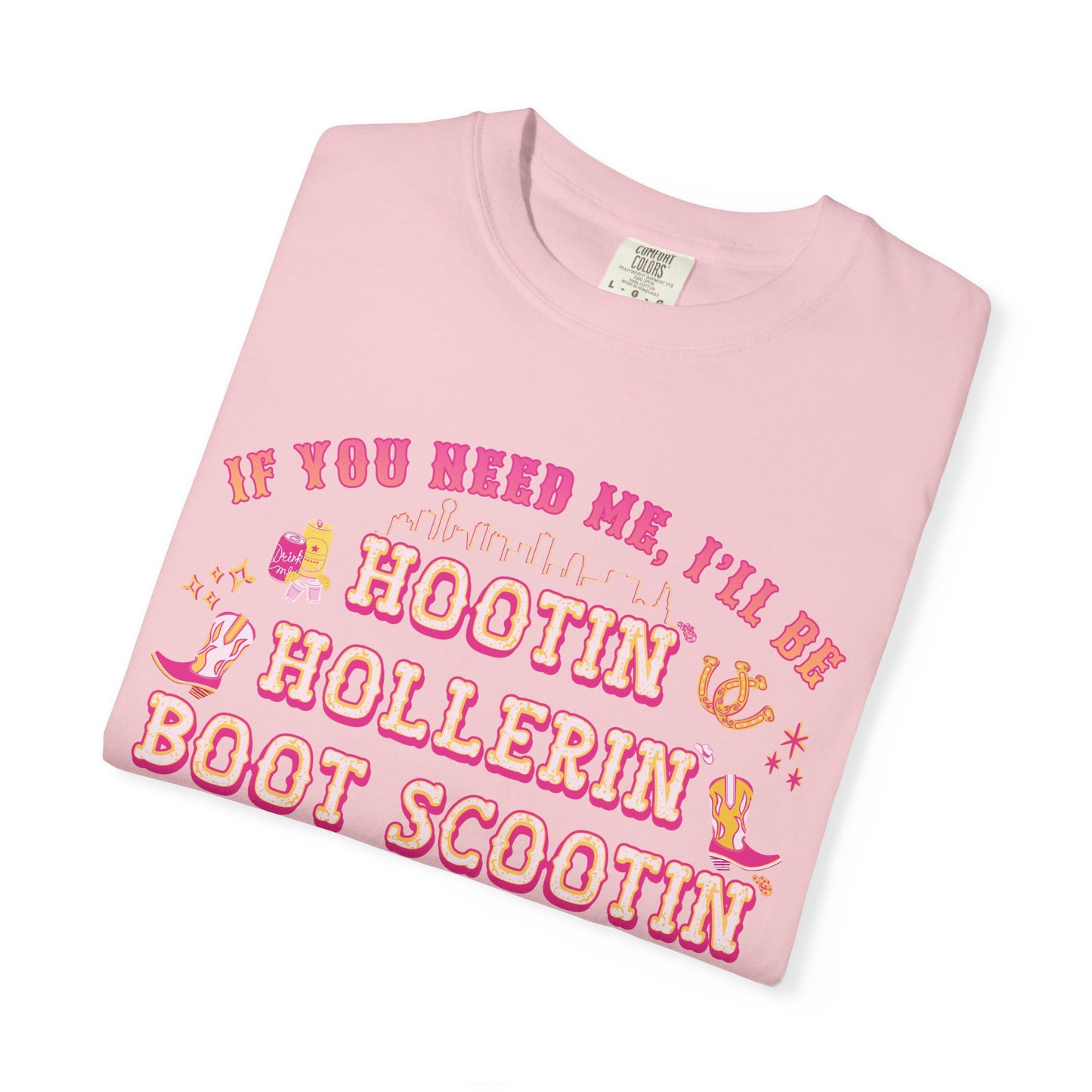 Nashville Skyline - Hootin' Hollerin' Boot Scootin' T-Shirt
