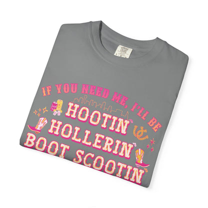 Nashville Skyline - Hootin' Hollerin' Boot Scootin' T-Shirt