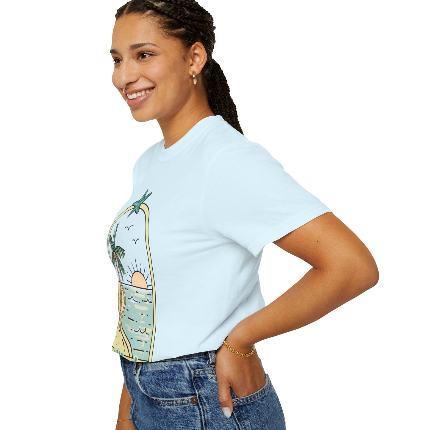 Salty Little Beach Sunset T-Shirt