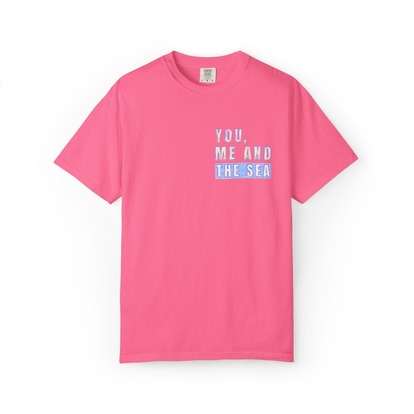 Beach Shirt, You Me and the Sea Shirt, Comfort Colors, Ocean Shirt, Coastal Tee, Summer Vacation Shirt, Beach Couples, Beach Lover Gift
