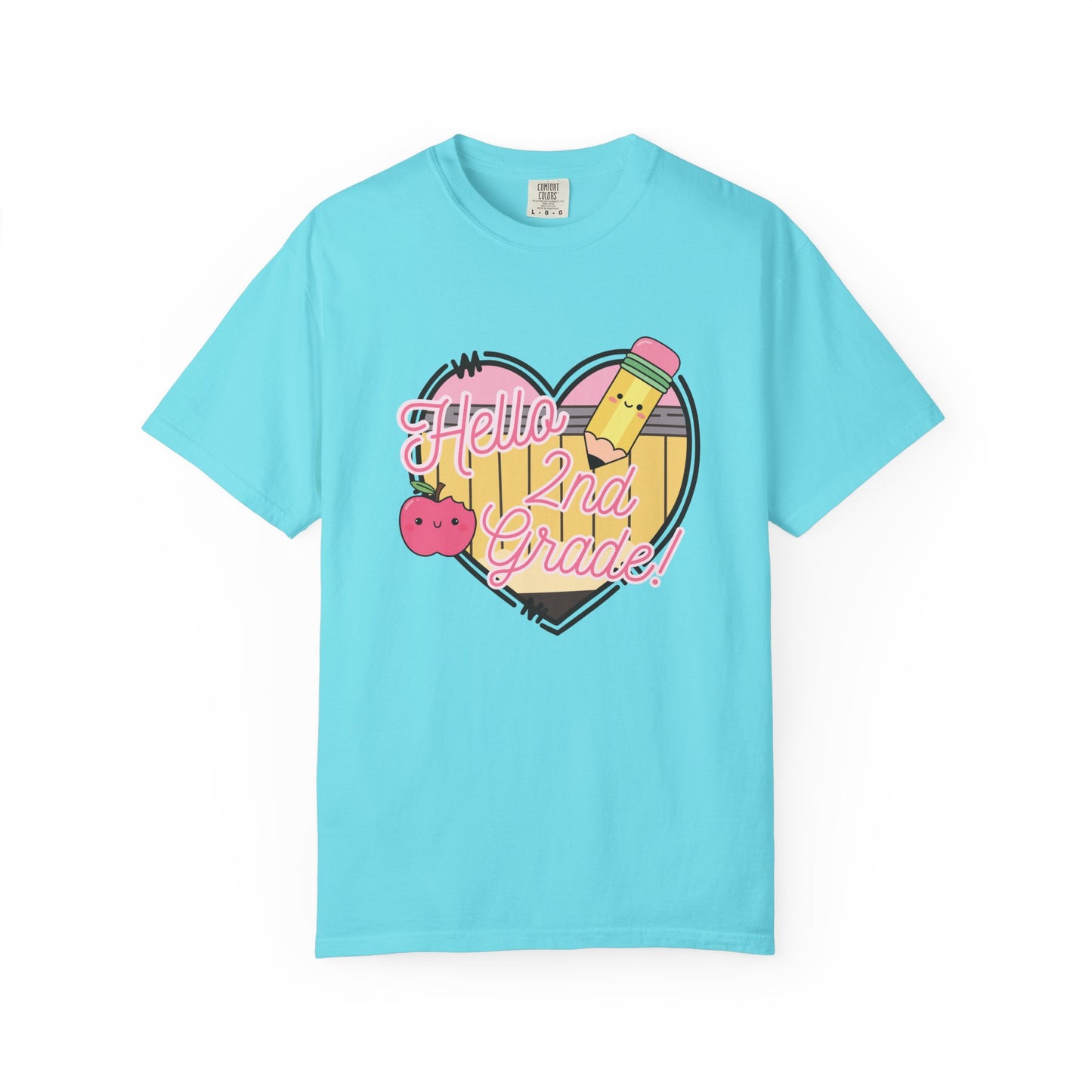 Hello 2nd Grade T-Shirt — Cute Back-to-School Teacher Tee