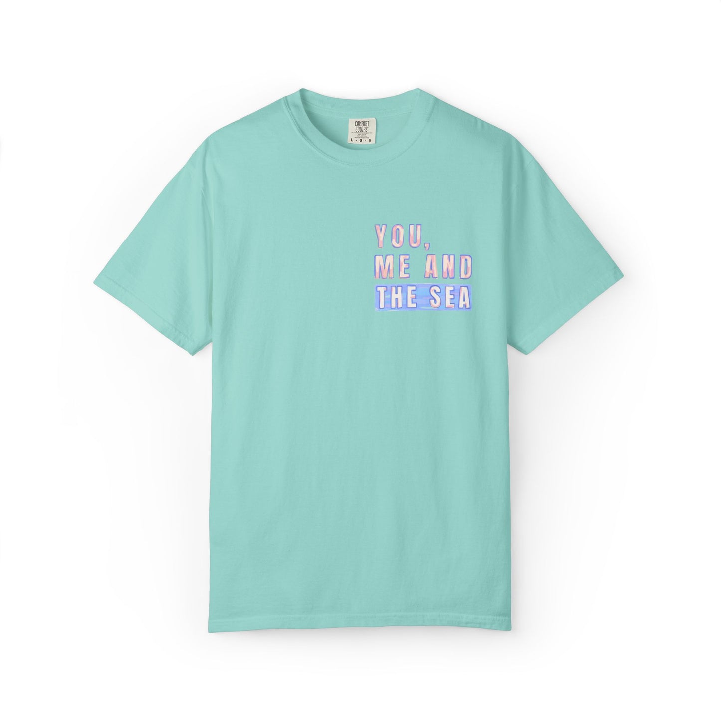 Beach Shirt, You Me and the Sea Shirt, Comfort Colors, Ocean Shirt, Coastal Tee, Summer Vacation Shirt, Beach Couples, Beach Lover Gift
