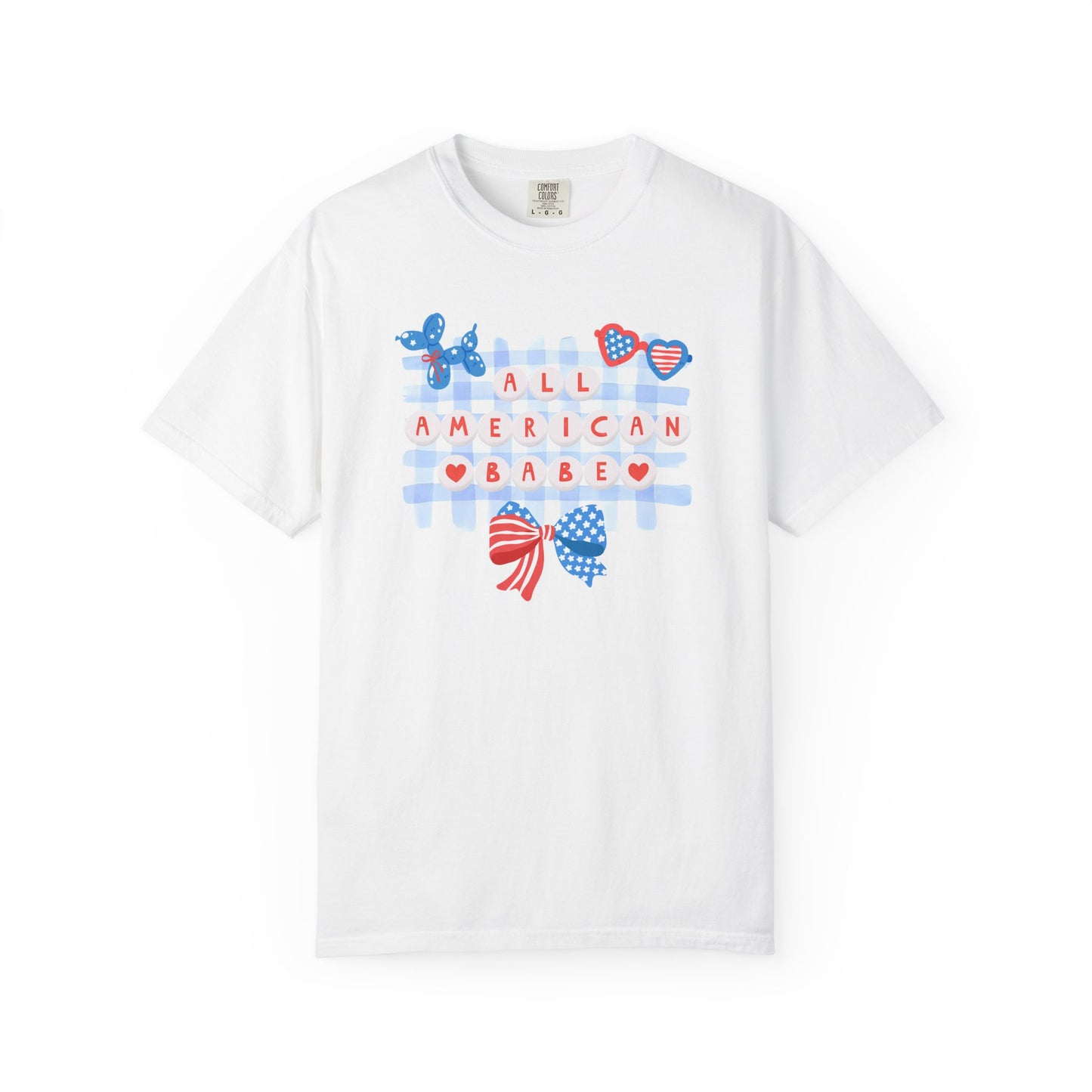 All American Babe Comfort Colors Tee