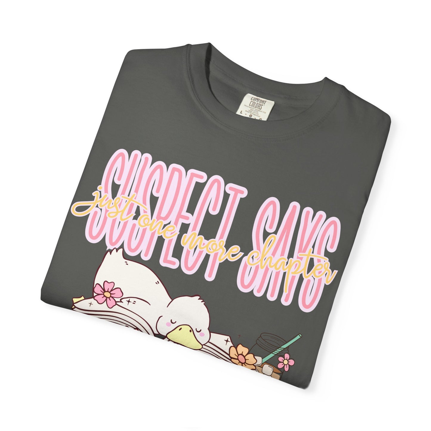 Suspect Says Relaxed Graphic T-Shirt — Cute Vintage Silly Goose Tee