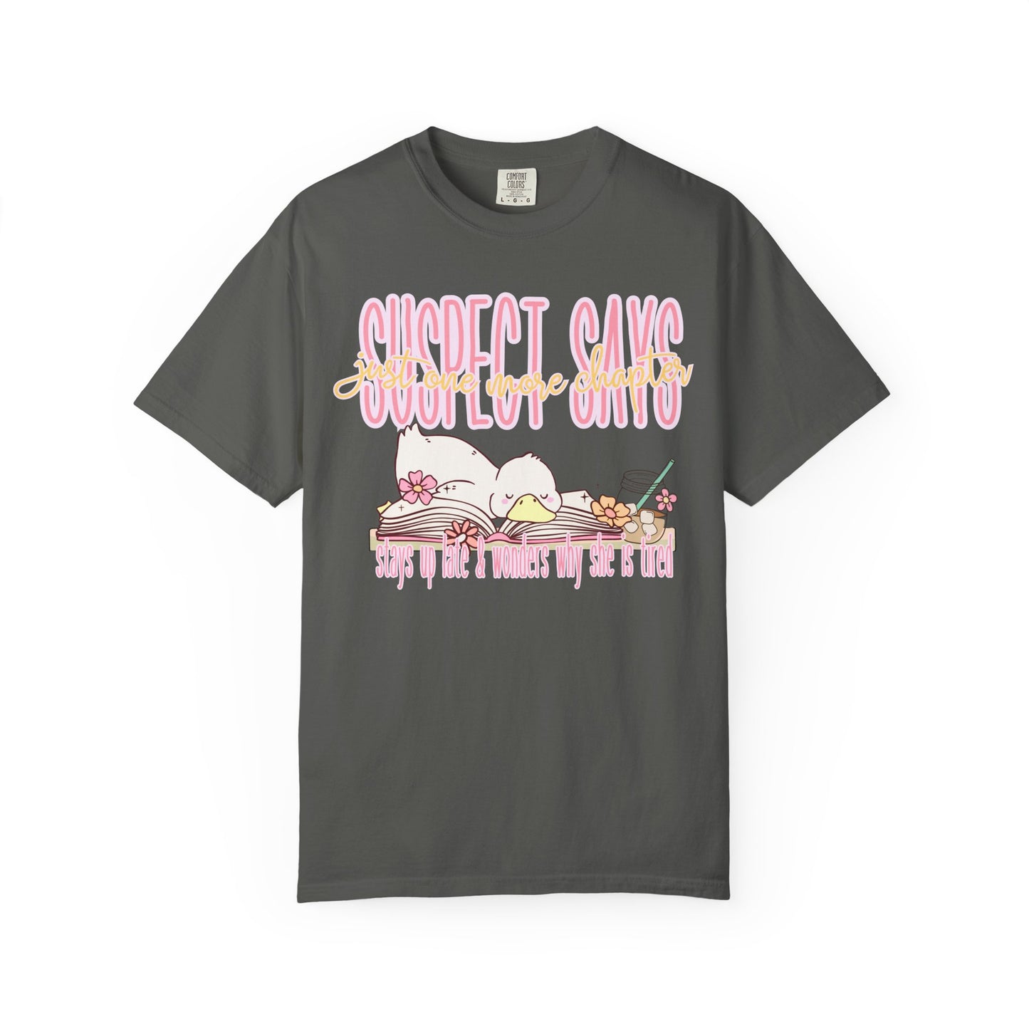 Suspect Says Relaxed Graphic T-Shirt — Cute Vintage Silly Goose Tee
