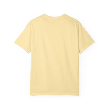 "Grumpy Sunshine" Puppy Graphic Tee (This Is My 'Happy' Face) — Comfort Colors® 1717 Tee