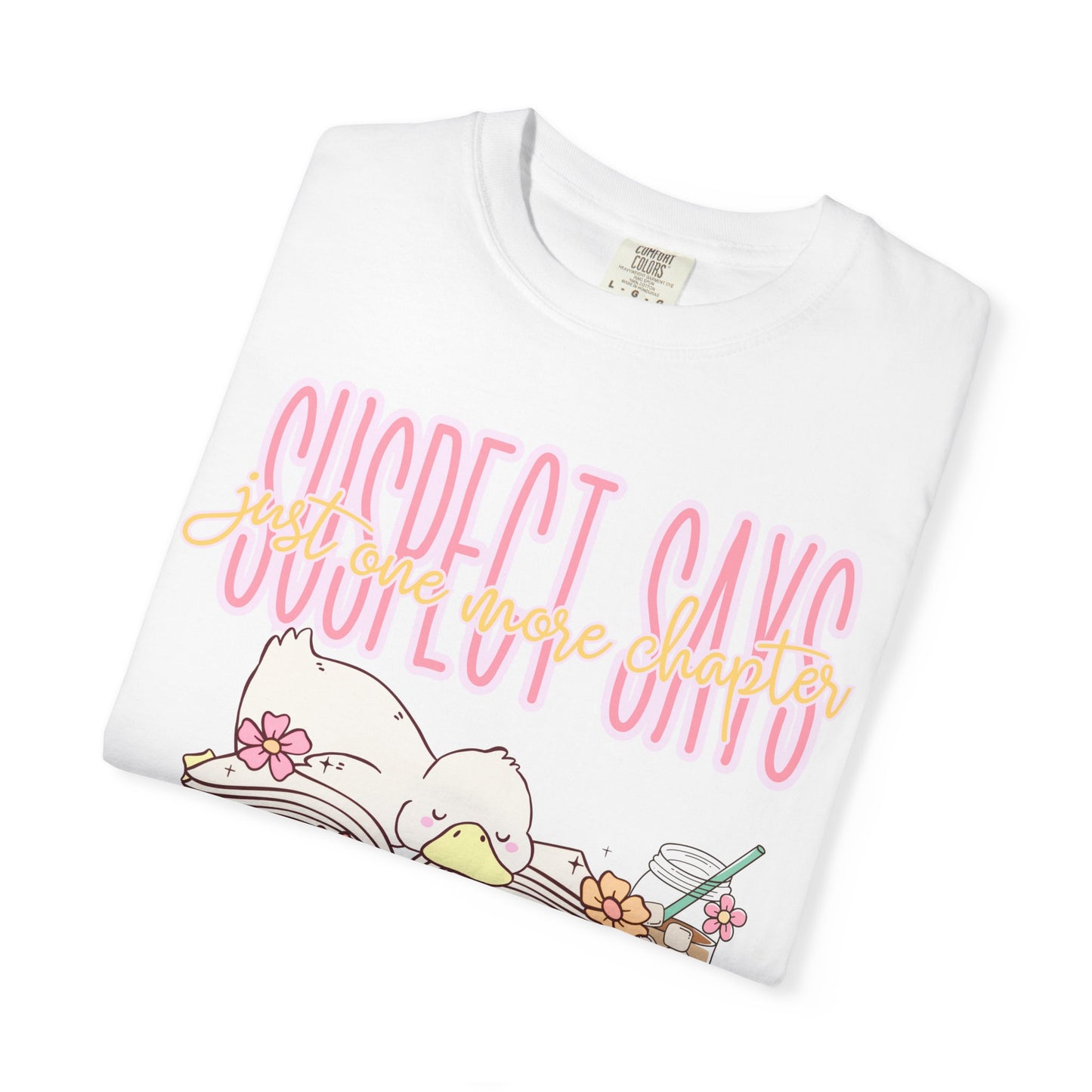 Suspect Says Relaxed Graphic T-Shirt — Cute Vintage Silly Goose Tee