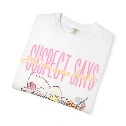 Suspect Says Relaxed Graphic T-Shirt — Cute Vintage Silly Goose Tee