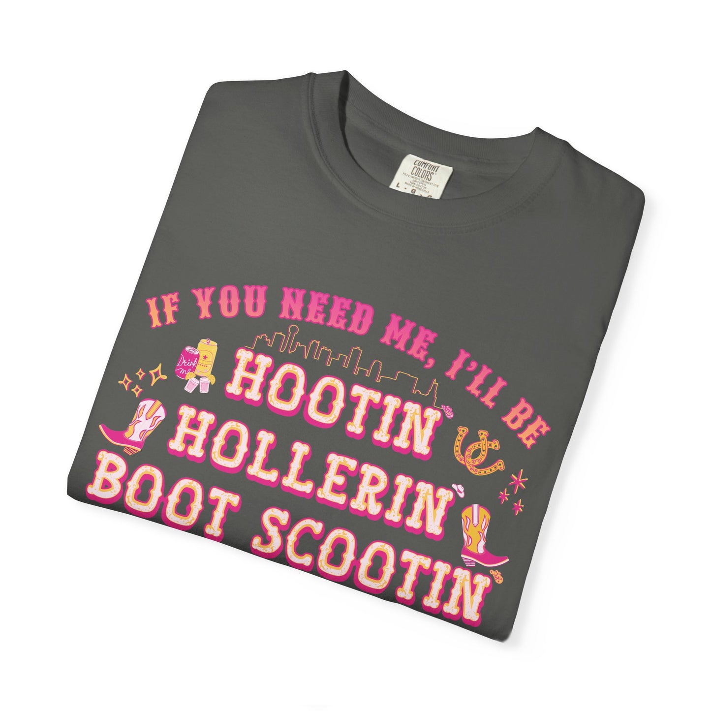 Nashville Skyline - Hootin' Hollerin' Boot Scootin' T-Shirt