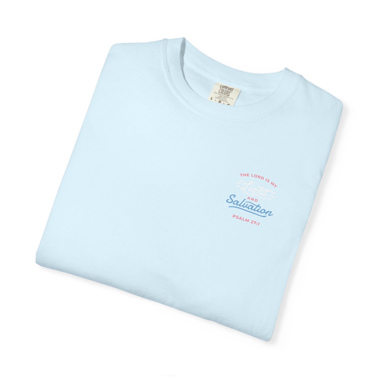 Surf Vibes Graphic T-Shirt — 'Waves, Free' Tricolor Chest & Back Design