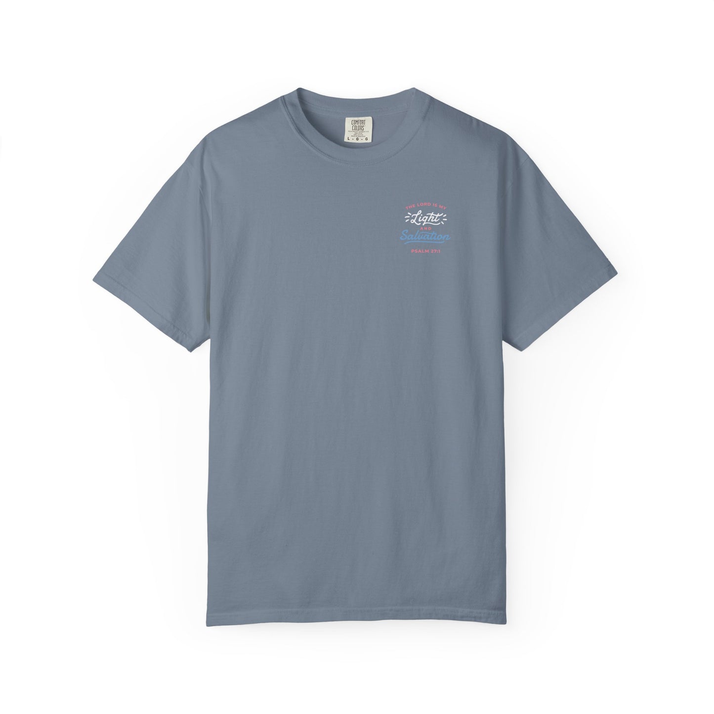 Surf Vibes Graphic T-Shirt — 'Waves, Free' Tricolor Chest & Back Design