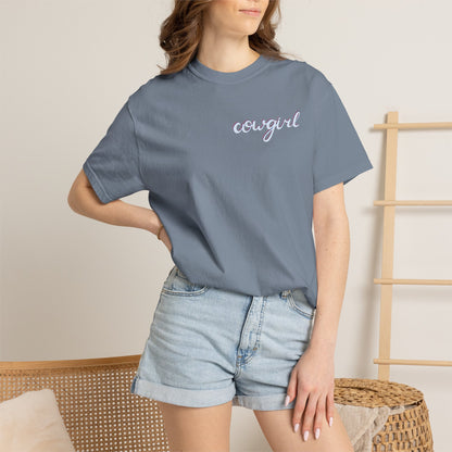 Cowgirl Graphic T-Shirt — "Take It Easy" Western Tee