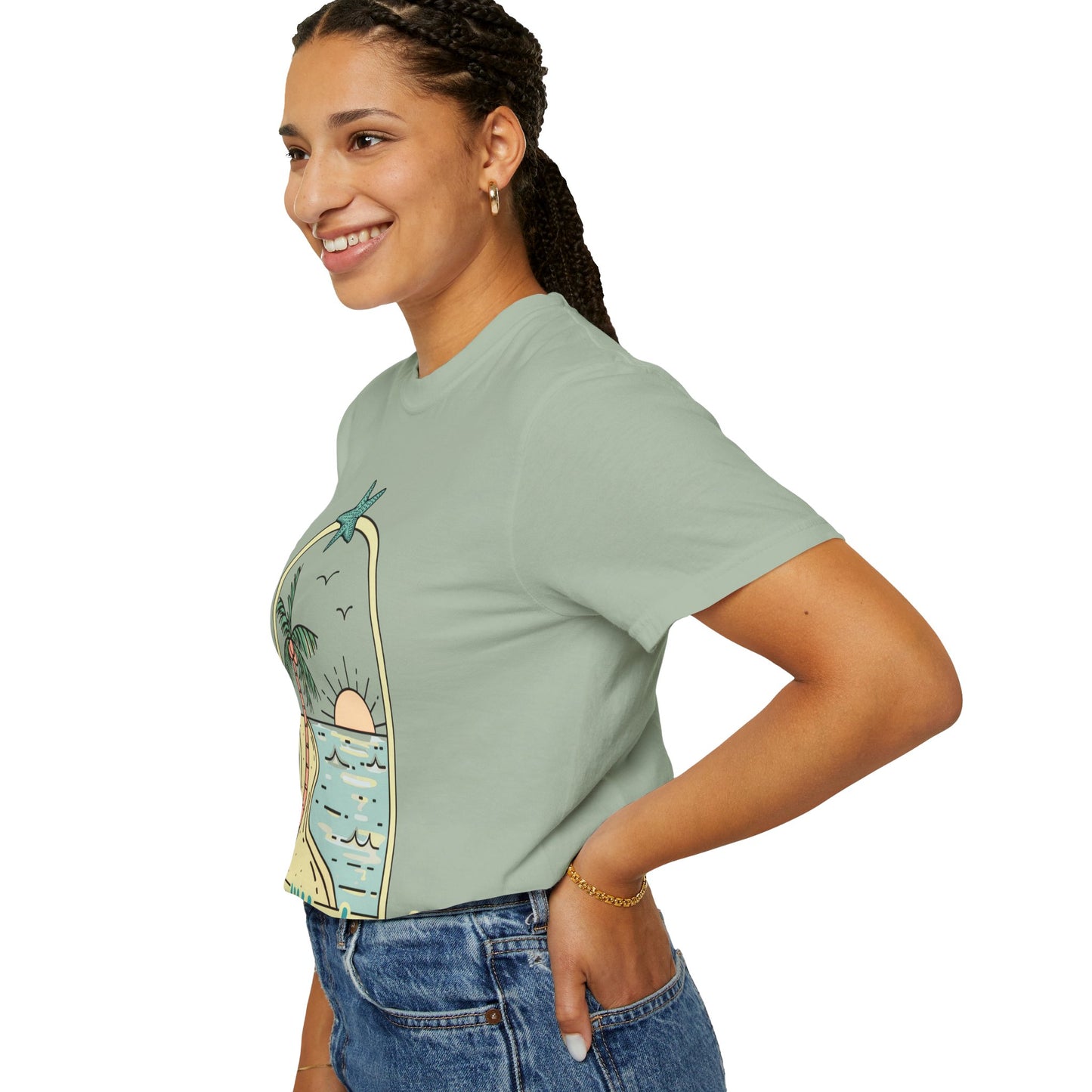 Salty Little Beach Sunset T-Shirt
