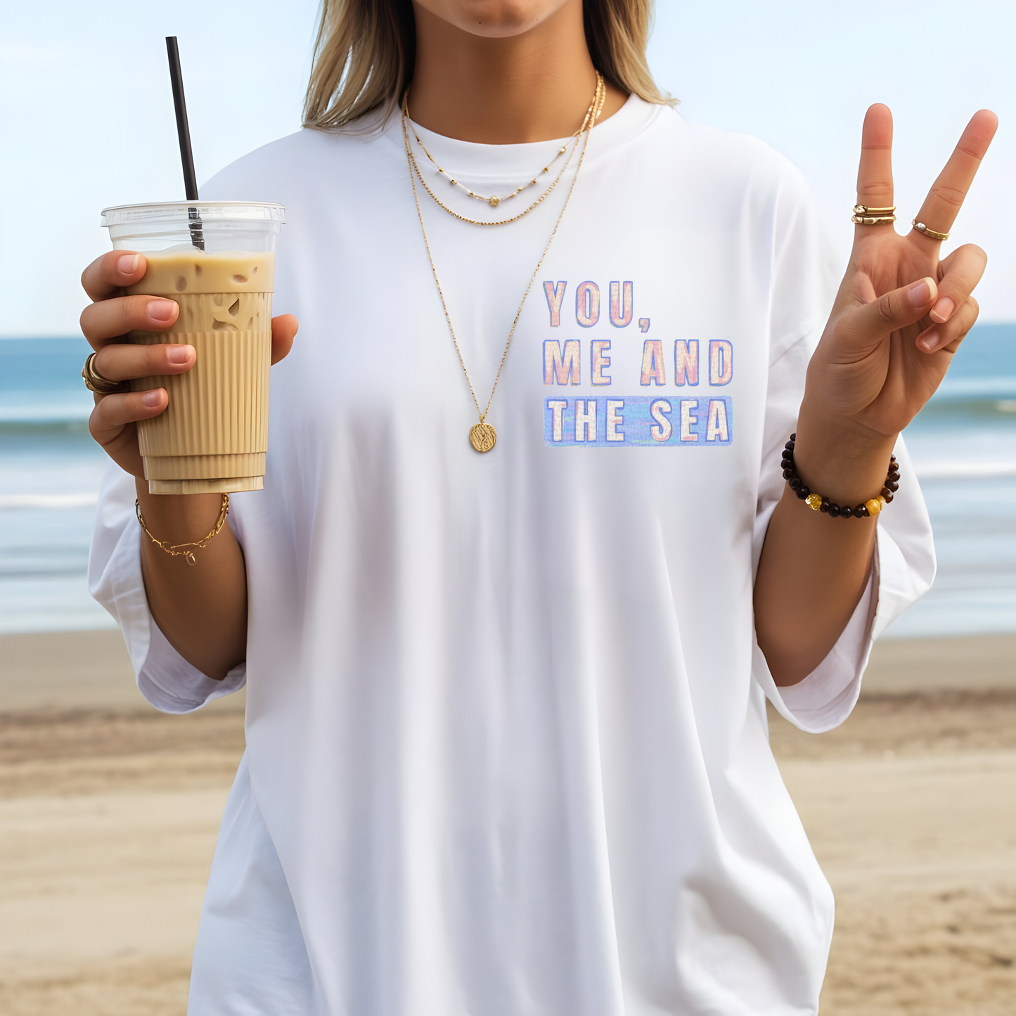 Beach Shirt, You Me and the Sea Shirt, Comfort Colors, Ocean Shirt, Coastal Tee, Summer Vacation Shirt, Beach Couples, Beach Lover Gift