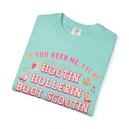 Nashville Skyline - Hootin' Hollerin' Boot Scootin' T-Shirt