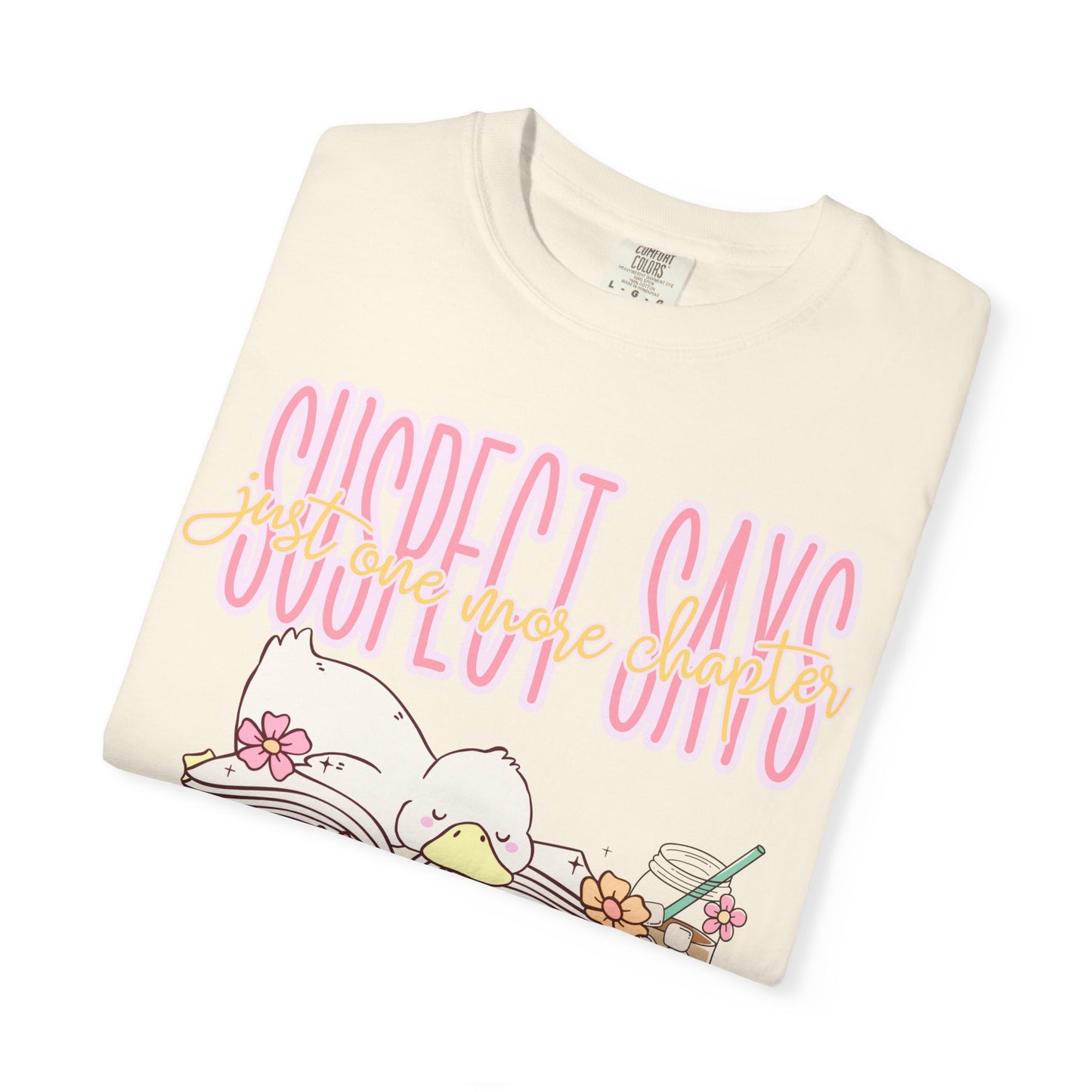 Suspect Says Relaxed Graphic T-Shirt — Cute Vintage Silly Goose Tee