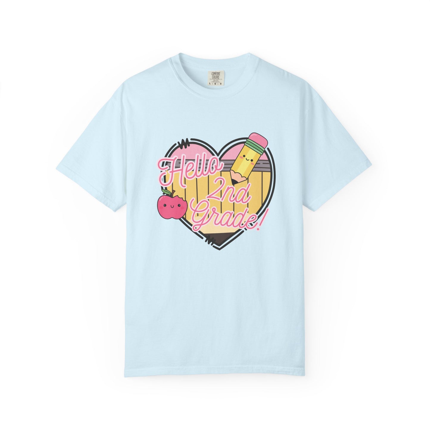 Hello 2nd Grade T-Shirt — Cute Back-to-School Teacher Tee