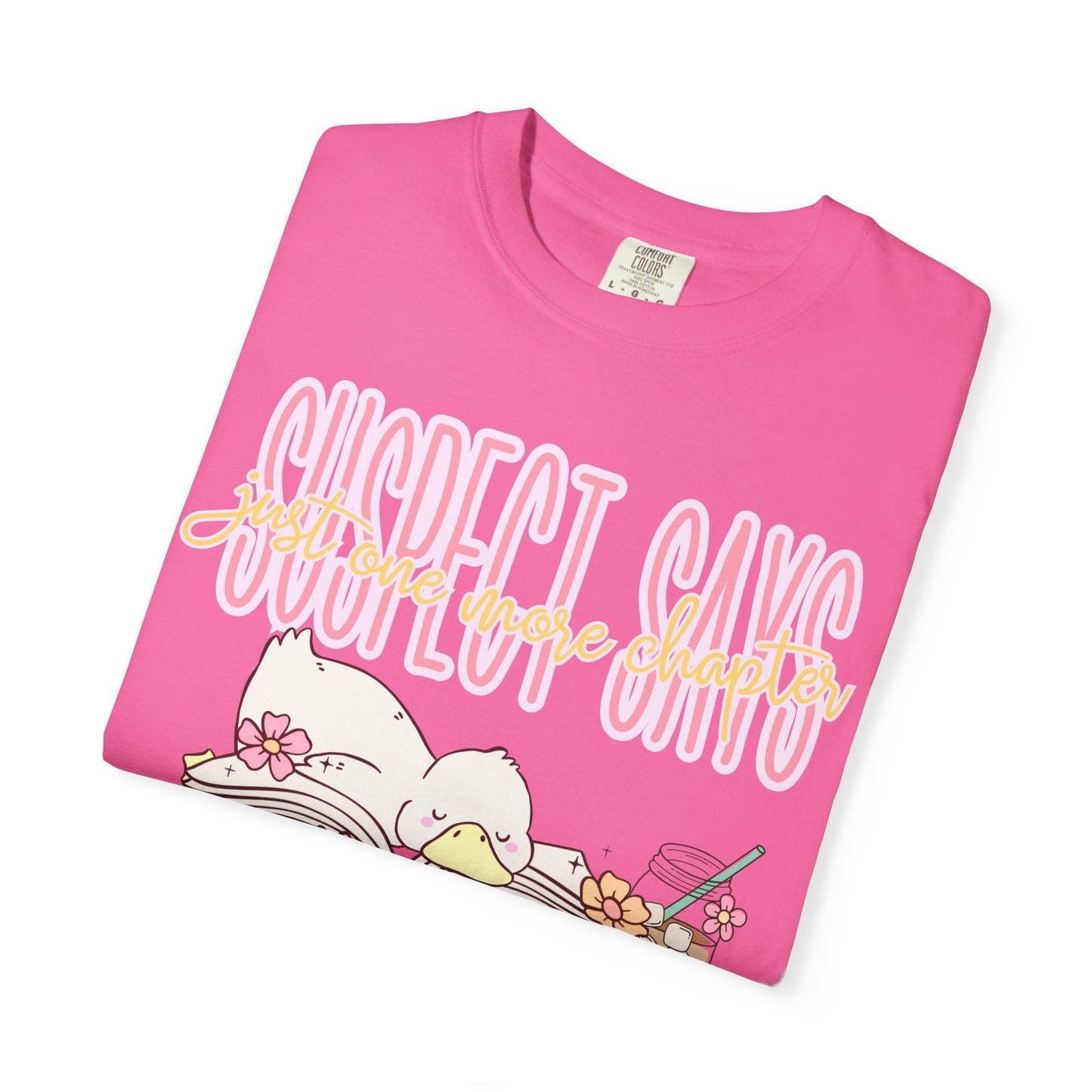Suspect Says Relaxed Graphic T-Shirt — Cute Vintage Silly Goose Tee