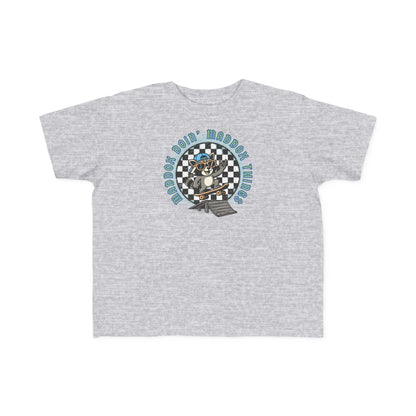 Personalizable Toddler Skateboard Tee "Maddox Doin' Maddox Things" – Kids Skateboard Shirt