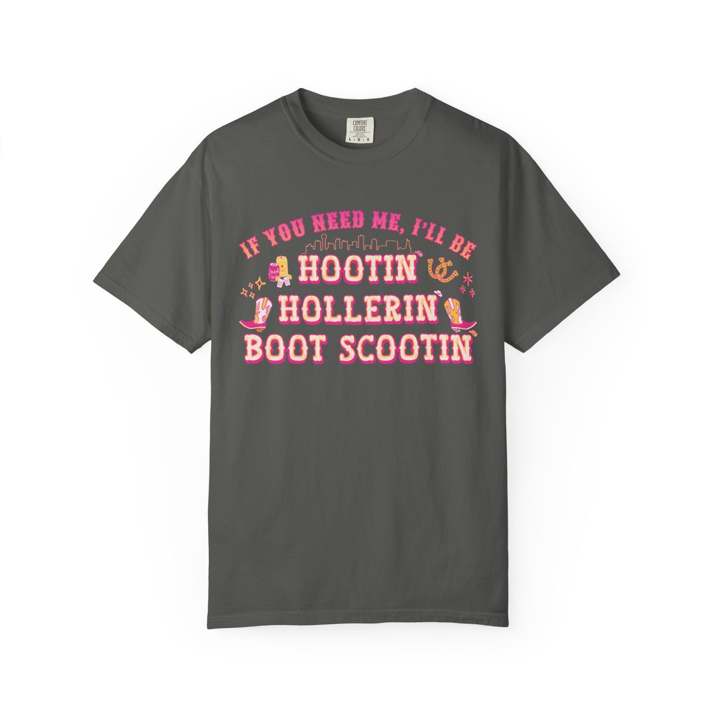 Nashville Skyline - Hootin' Hollerin' Boot Scootin' T-Shirt
