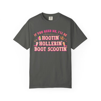 Nashville Skyline - Hootin' Hollerin' Boot Scootin' T-Shirt