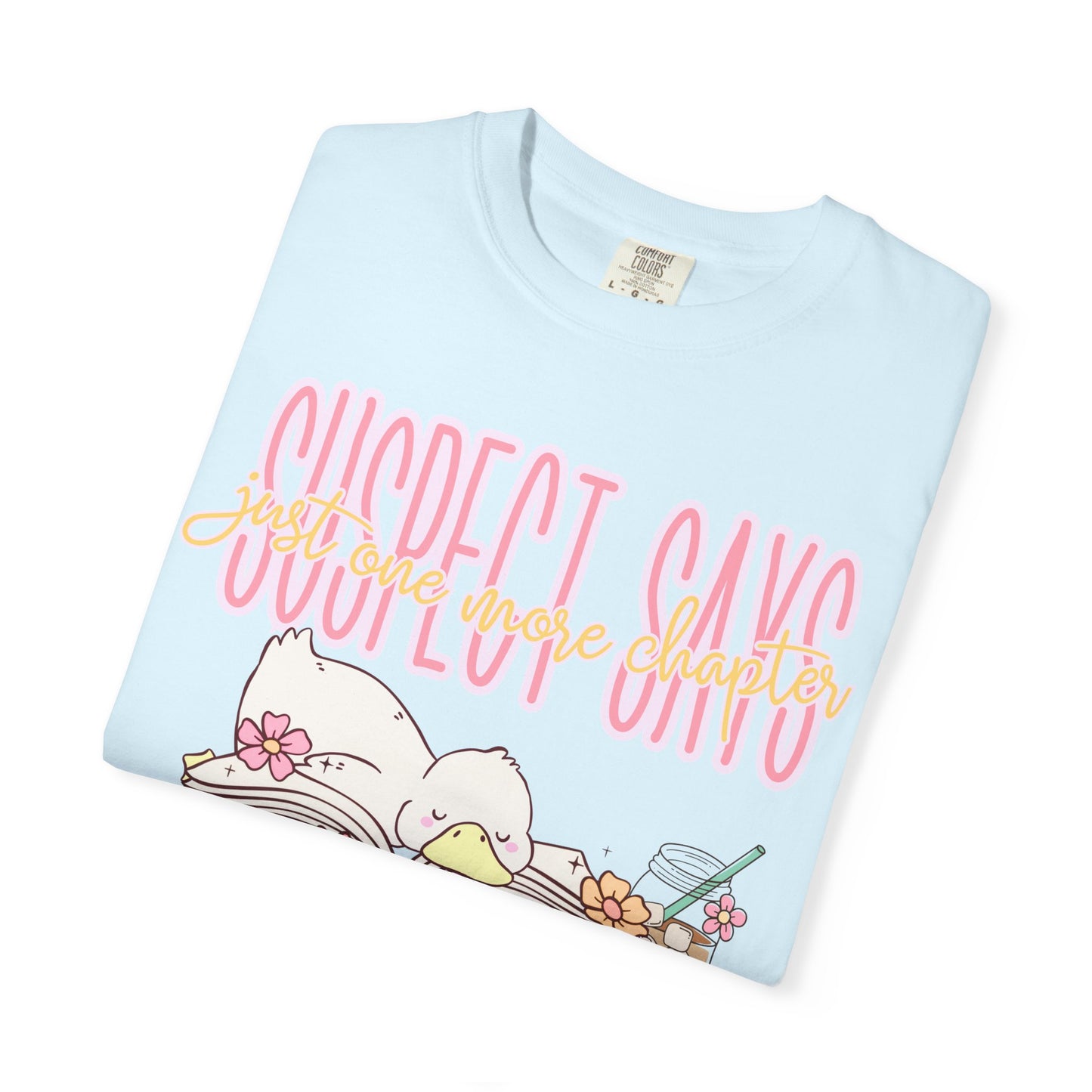 Suspect Says Relaxed Graphic T-Shirt — Cute Vintage Silly Goose Tee