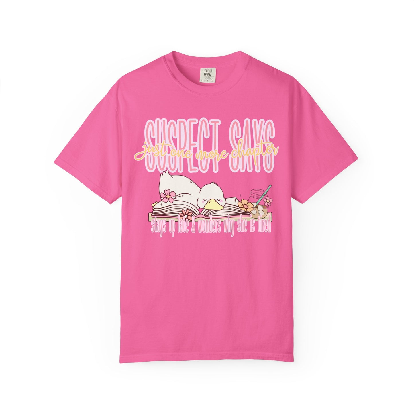 Suspect Says Relaxed Graphic T-Shirt — Cute Vintage Silly Goose Tee