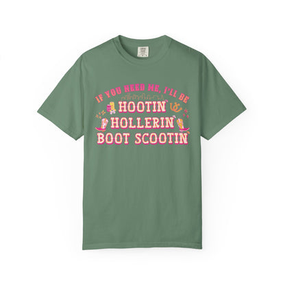 Nashville Skyline - Hootin' Hollerin' Boot Scootin' T-Shirt