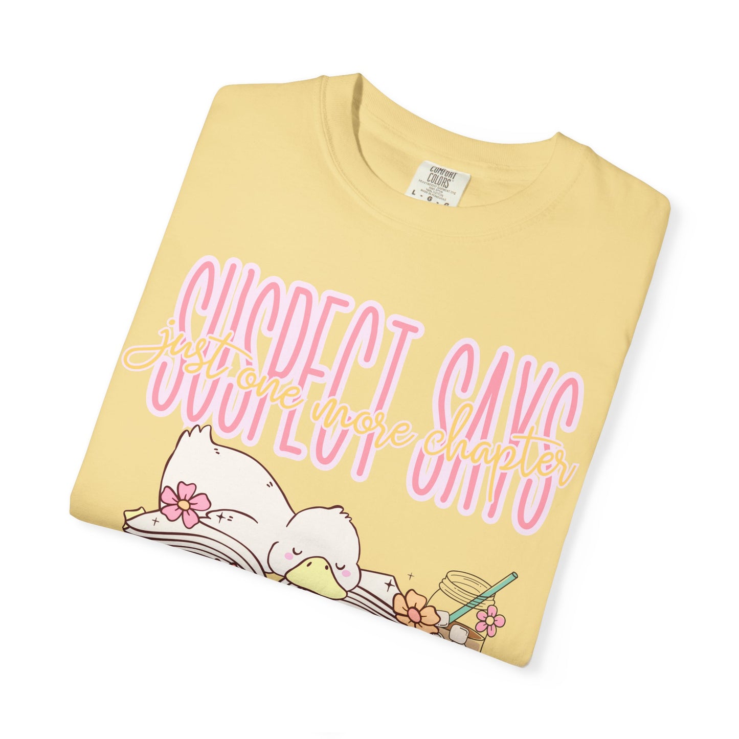 Suspect Says Relaxed Graphic T-Shirt — Cute Vintage Silly Goose Tee