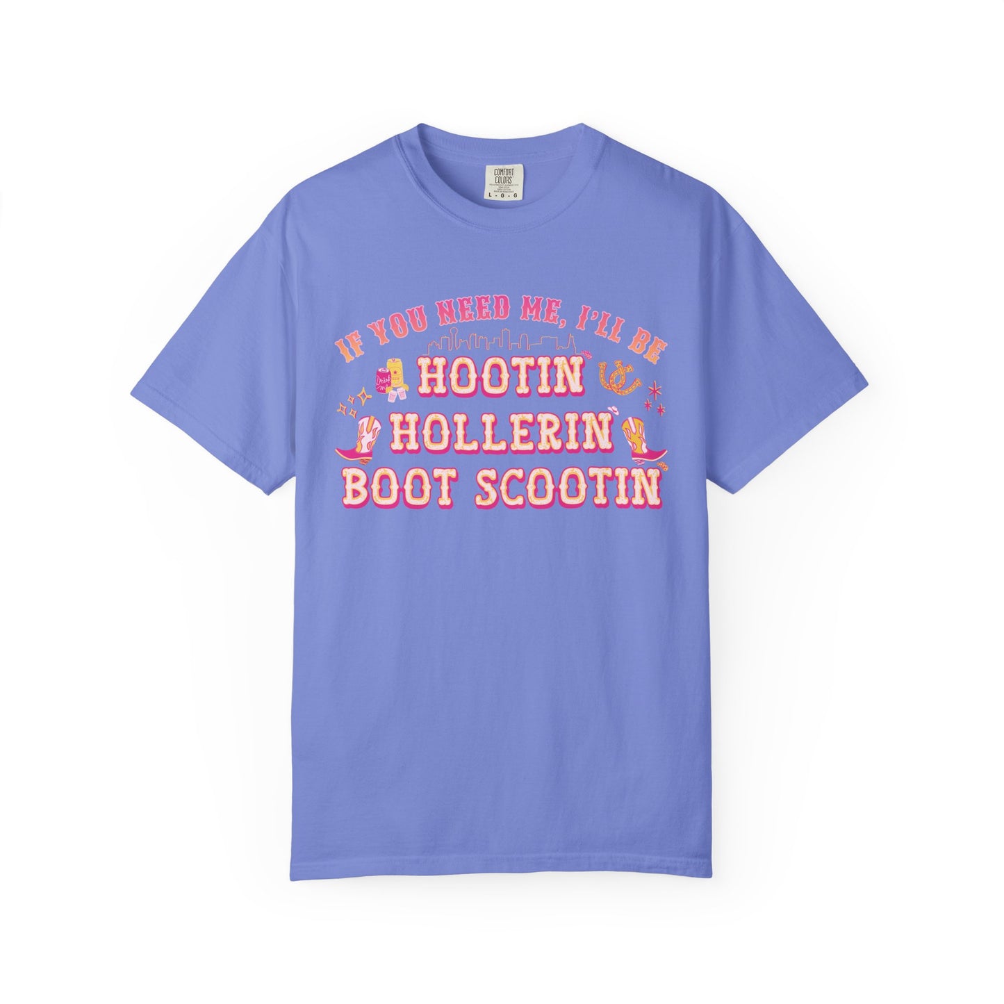 Nashville Skyline - Hootin' Hollerin' Boot Scootin' T-Shirt