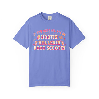 Nashville Skyline - Hootin' Hollerin' Boot Scootin' T-Shirt