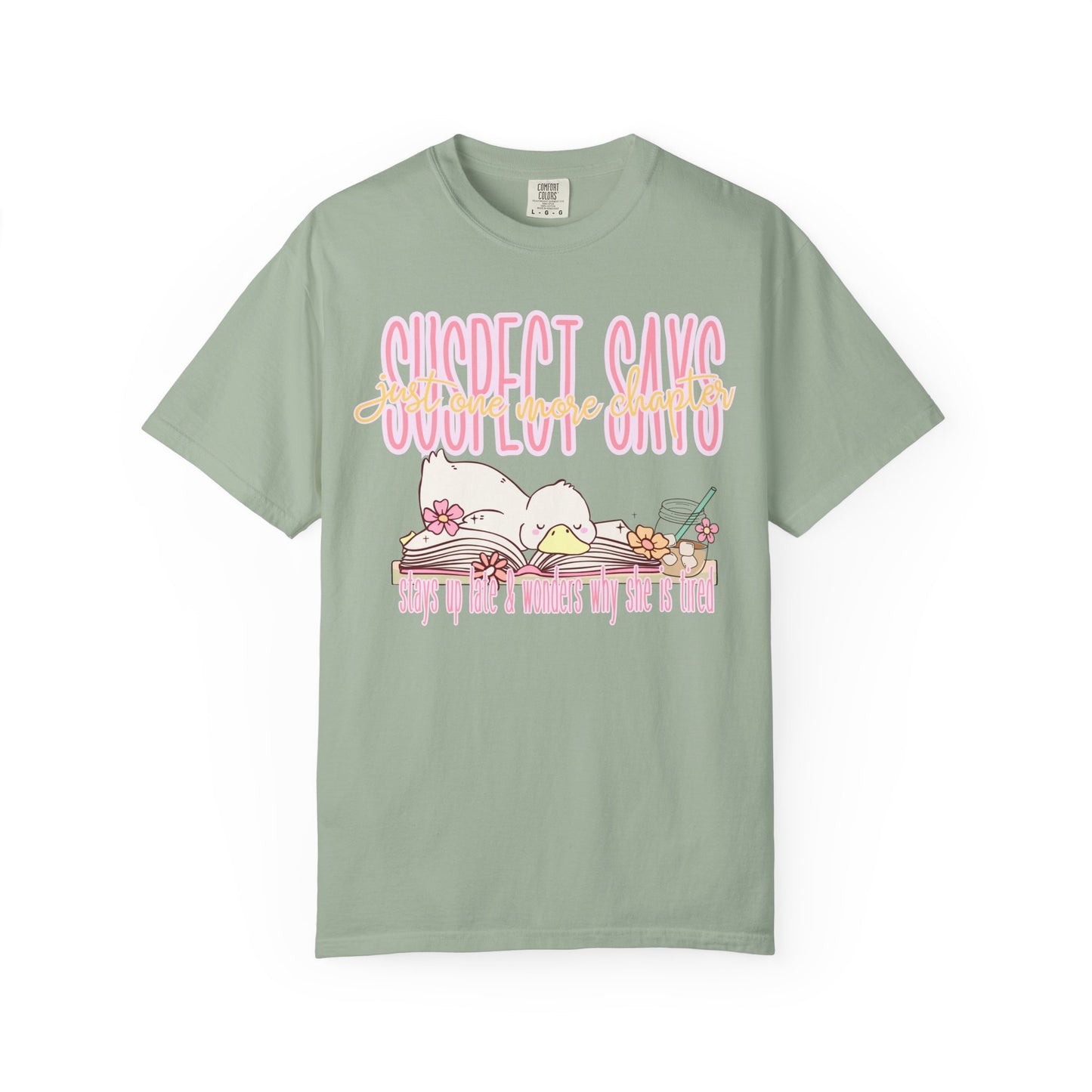 Suspect Says Relaxed Graphic T-Shirt — Cute Vintage Silly Goose Tee