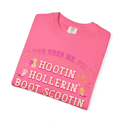 Nashville Skyline - Hootin' Hollerin' Boot Scootin' T-Shirt