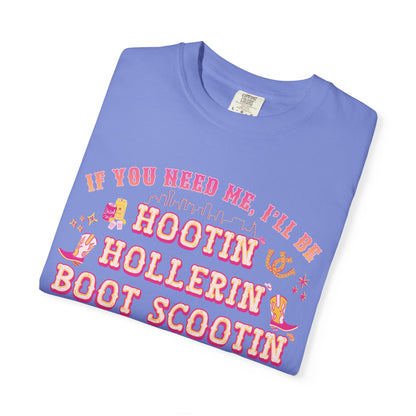 Nashville Skyline - Hootin' Hollerin' Boot Scootin' T-Shirt