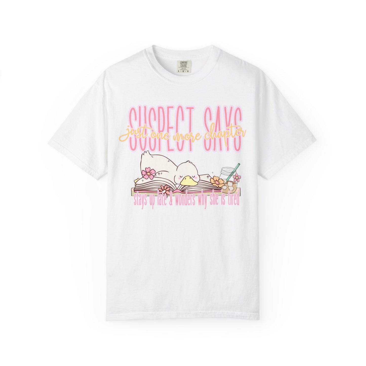 Suspect Says Relaxed Graphic T-Shirt — Cute Vintage Silly Goose Tee