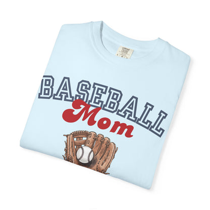 Baseball Mom Social Club T-Shirt — Vintage Glove Design