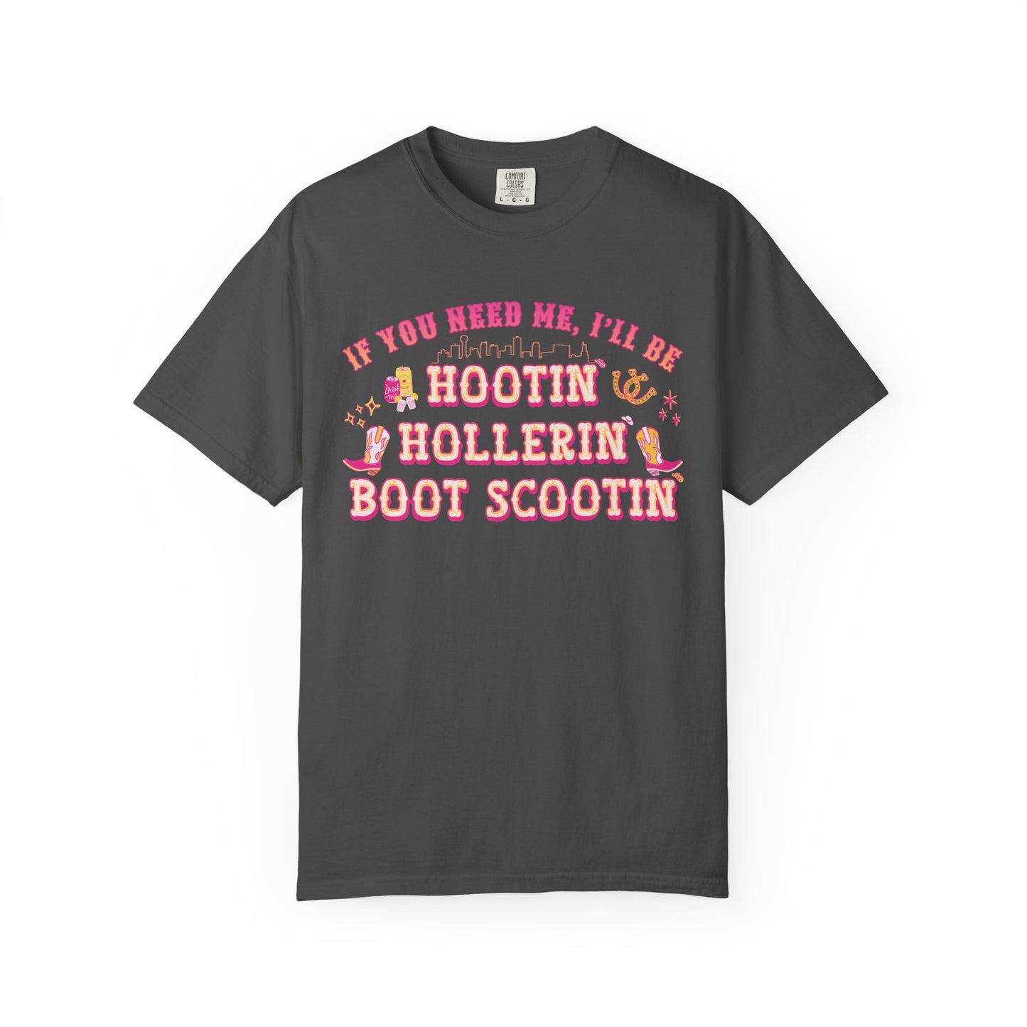 Nashville Skyline - Hootin' Hollerin' Boot Scootin' T-Shirt