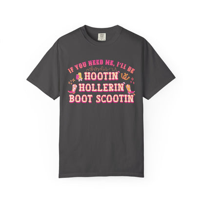 Nashville Skyline - Hootin' Hollerin' Boot Scootin' T-Shirt