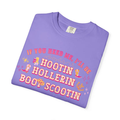 Nashville Skyline - Hootin' Hollerin' Boot Scootin' T-Shirt