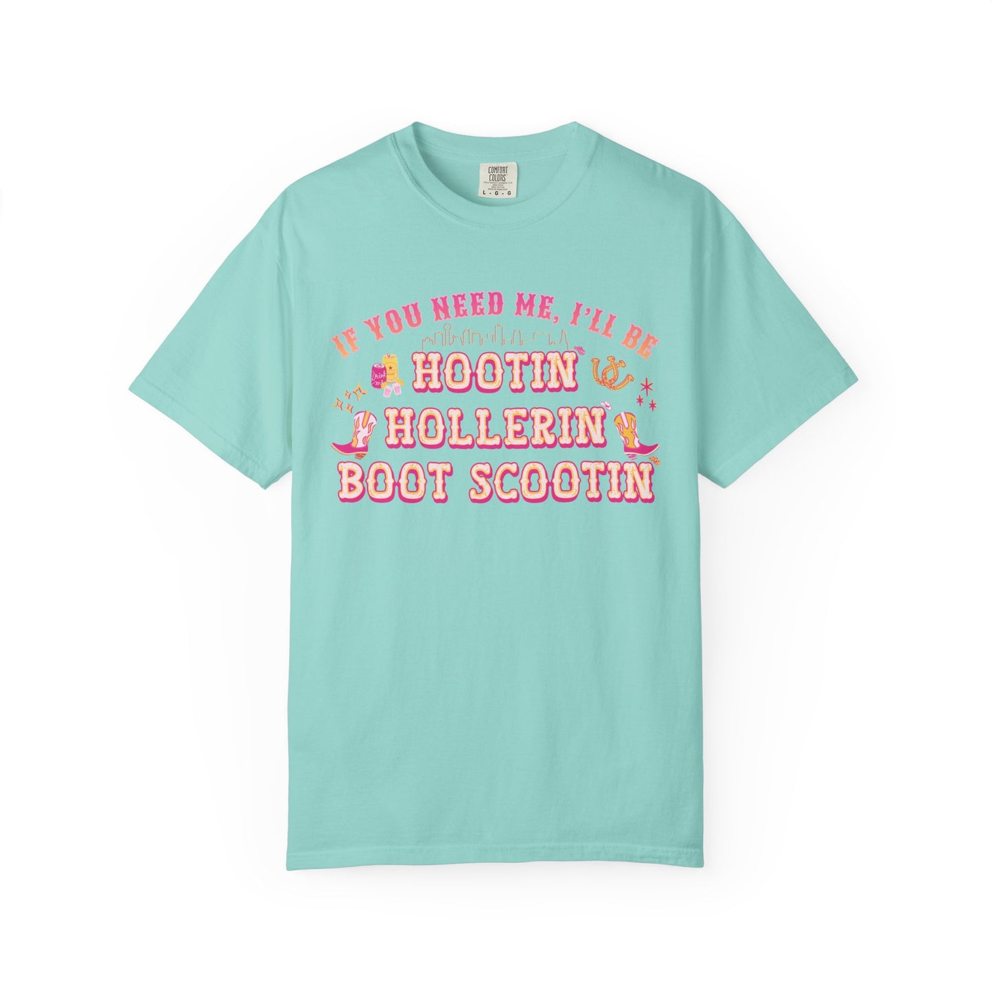 Nashville Skyline - Hootin' Hollerin' Boot Scootin' T-Shirt