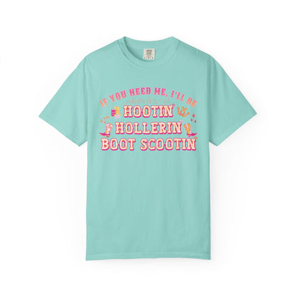 Nashville Skyline - Hootin' Hollerin' Boot Scootin' T-Shirt